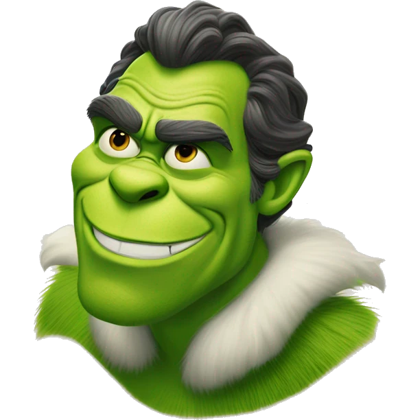 henry cavill as grinch emoji