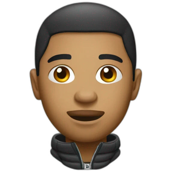 Doudoune trapstar emoji