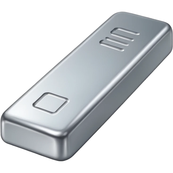 silver bar for a 1st lieutenant emoji