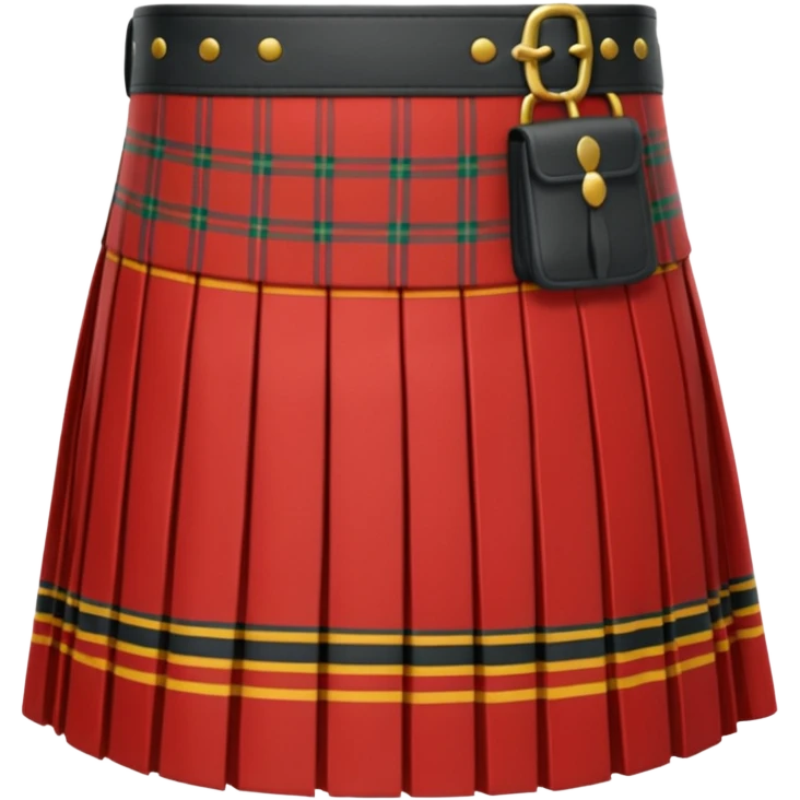 A kilt emoji
