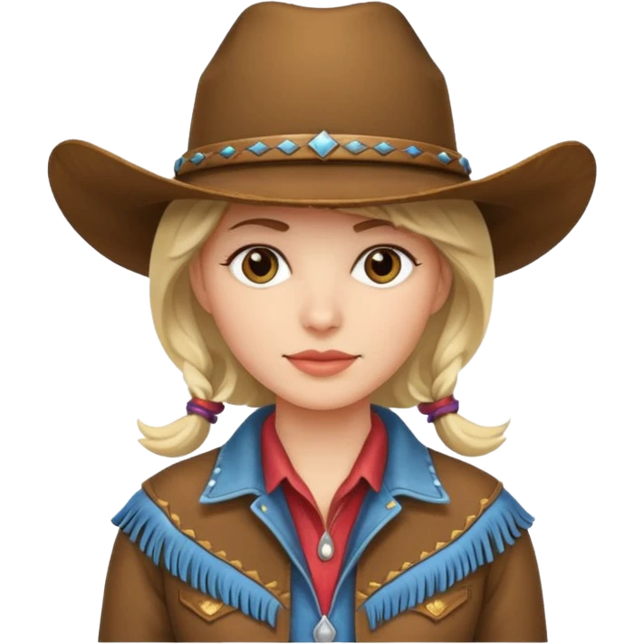 Cowgirl emoji