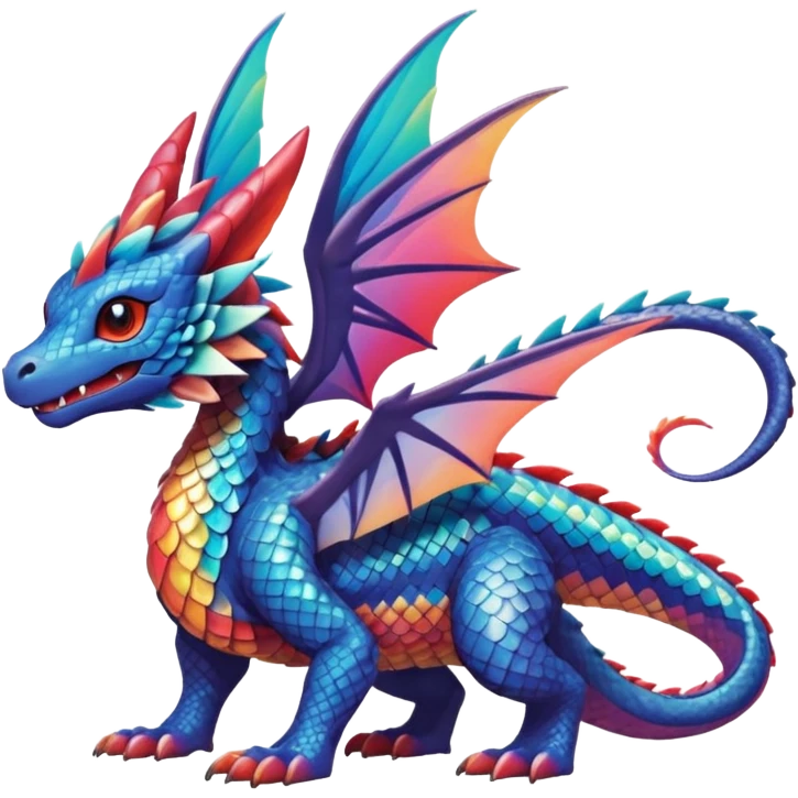  exotic Fakémon-Pokémon-Dutch-Angel-Dragon-Nargacuga-Vernid-creature emoji