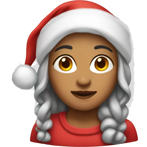 woman santa emoji