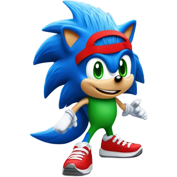 Sonic the hedgehog  emoji