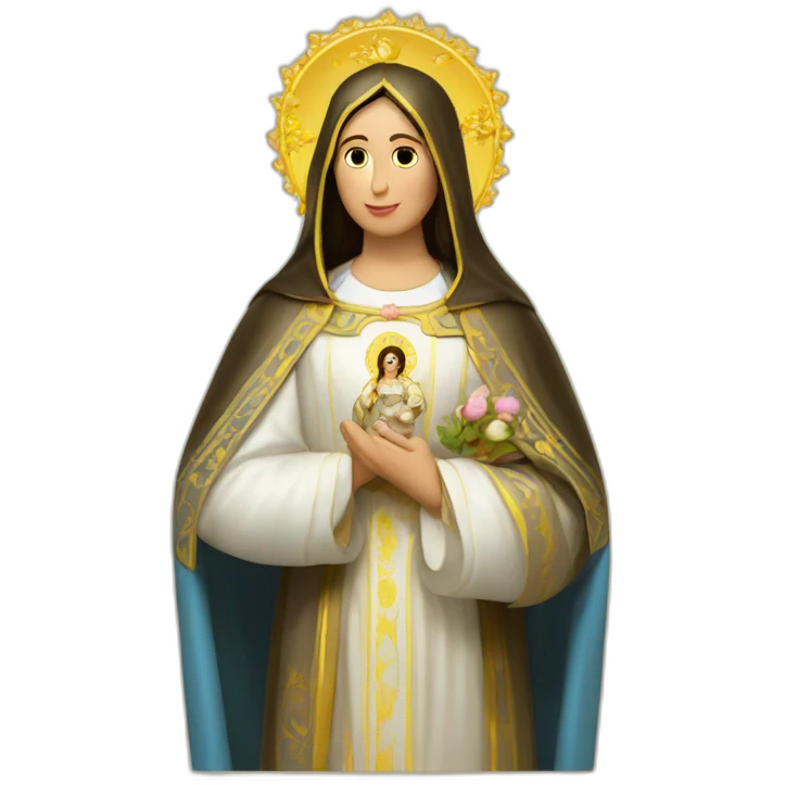 peregrino virgen de El Rocio emoji