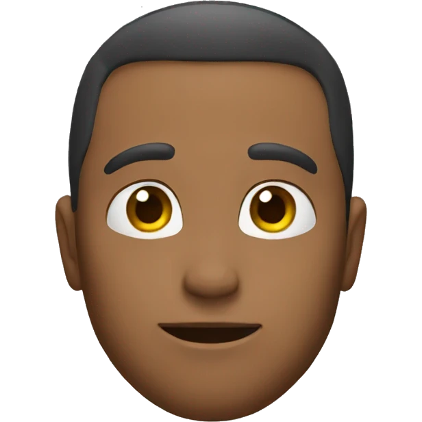 guy looking up emoji