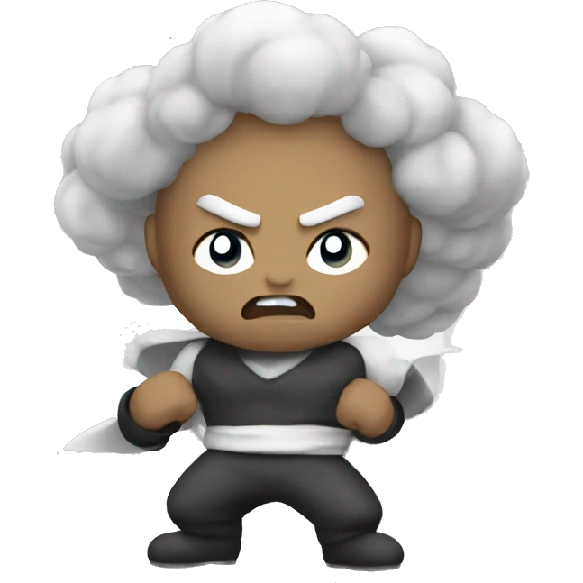 fight cloud emoji