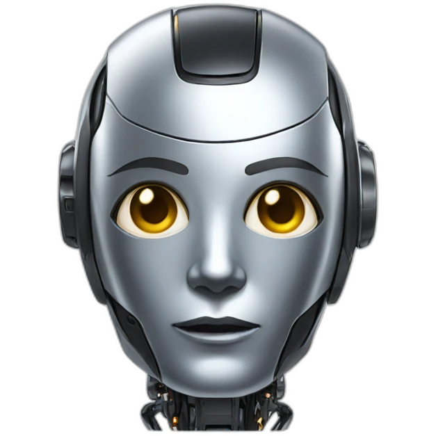 I robot, sunny emoji