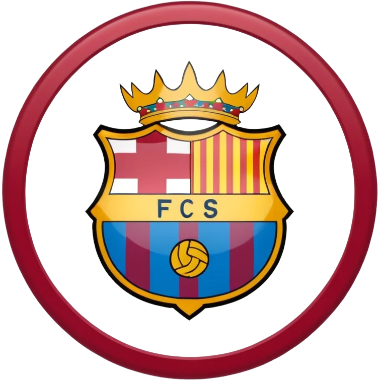 Barça escudo emoji