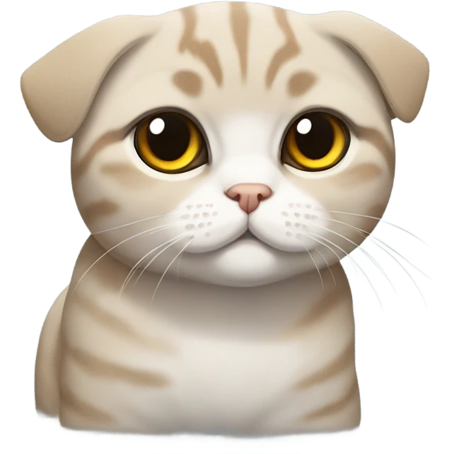 Skotish fold cat emoji