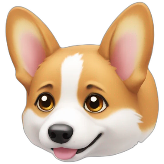 cute corgi emoji