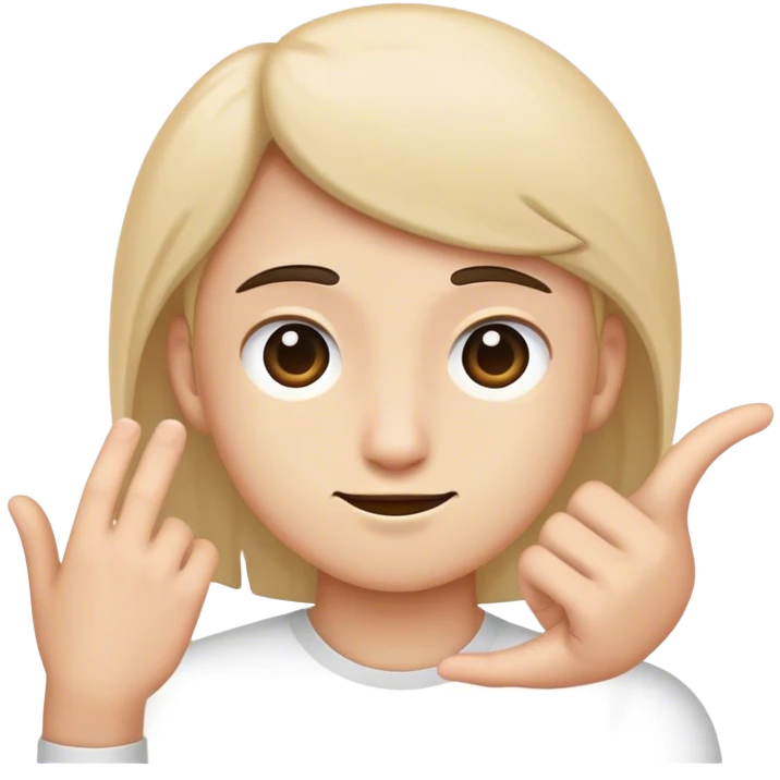 bent and liked emoji