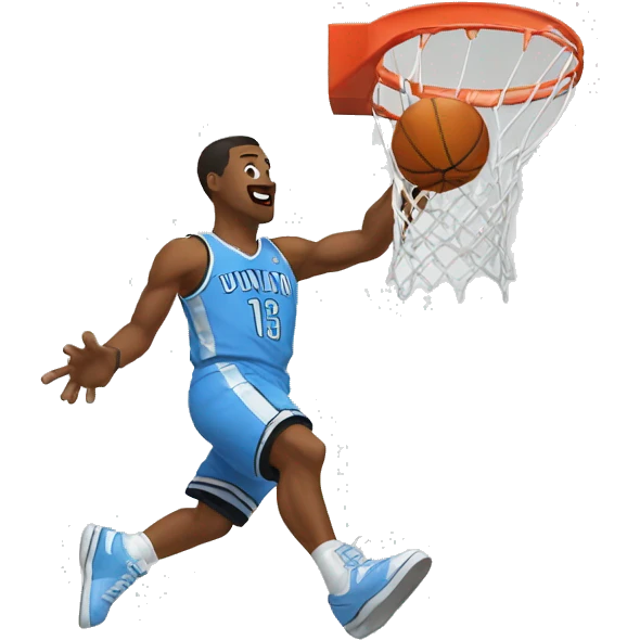 Un dunk emoji
