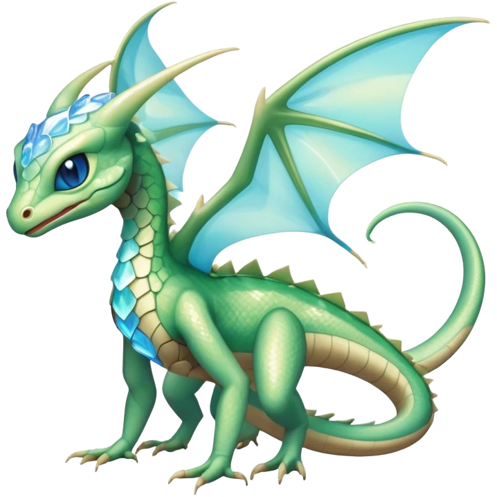 Shiny Exotic Flygon-Amaura-Hybrid-Creature emoji