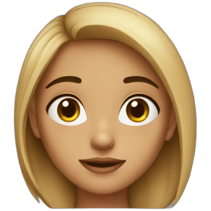 beutiful girl emoji
