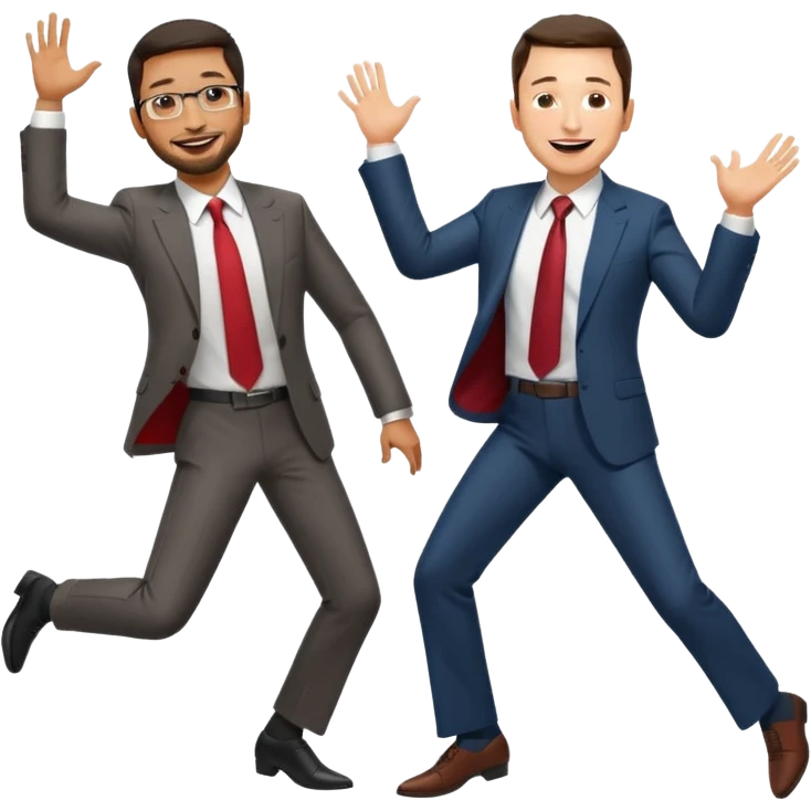 sundar pichai and elon musk dance  emoji