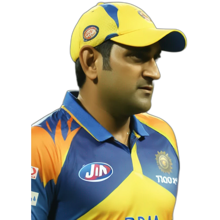 CSK Ms dhoni emoji