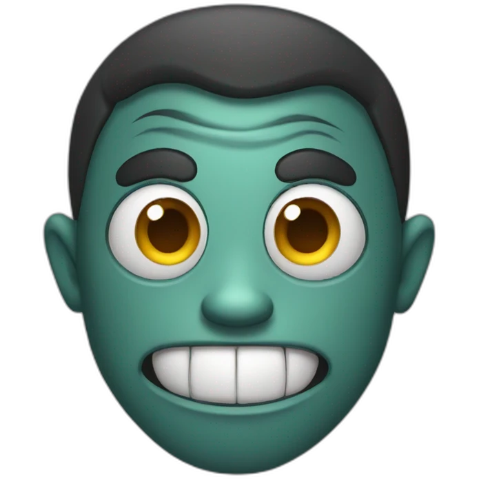 a cute boogeyman cartoon emoji