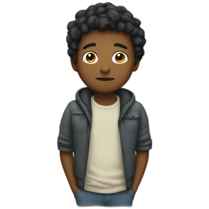 Alone emoji