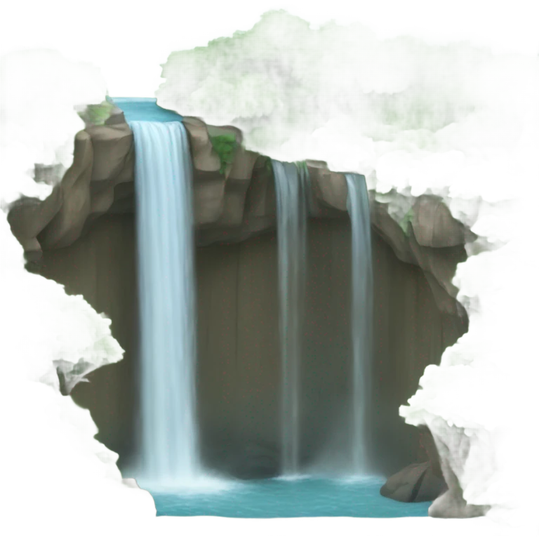 Waterfall emoji