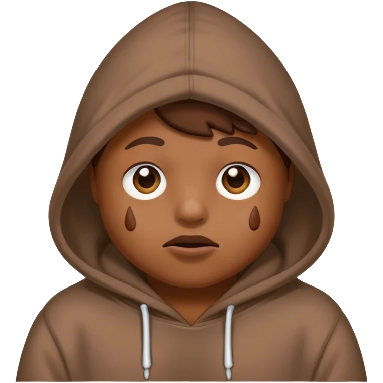 Poop wearing a hoodie  emoji