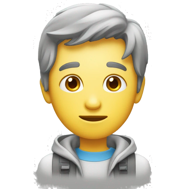 Un étudiant qui est fatigué emoji