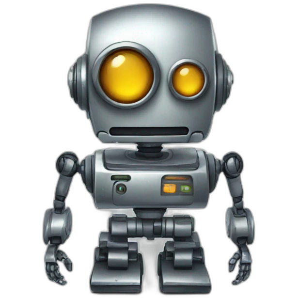 Disco robot emoji