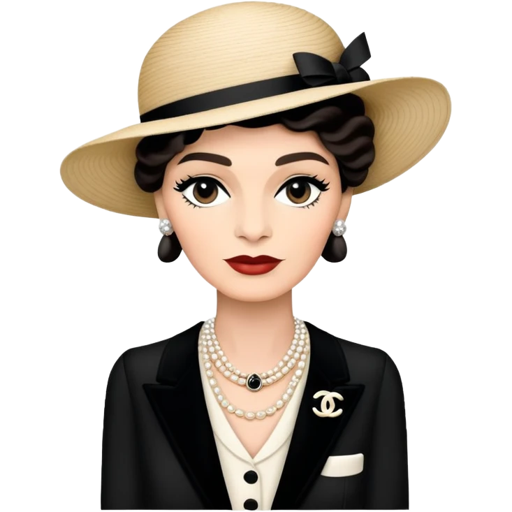 Coco Chanel poster  emoji