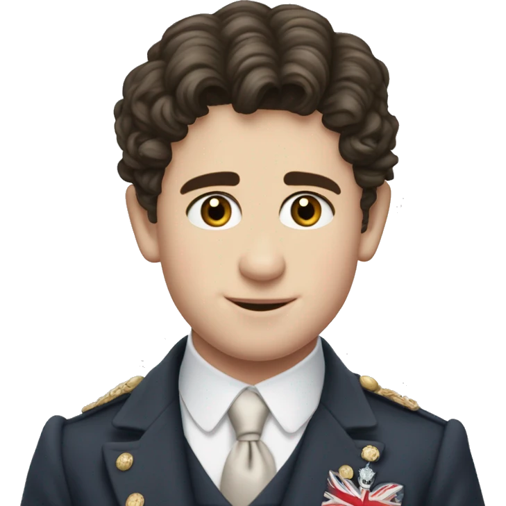 Josh O’Connor as young Prince Charles emoji