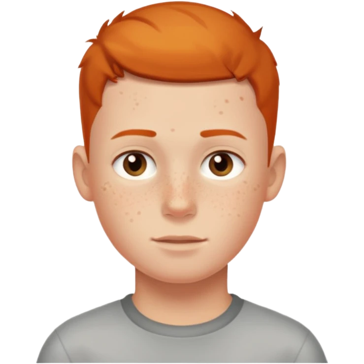 Boy with crew cut emoji