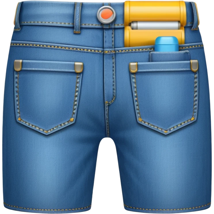 EpiPen in back jeans pocket emoji