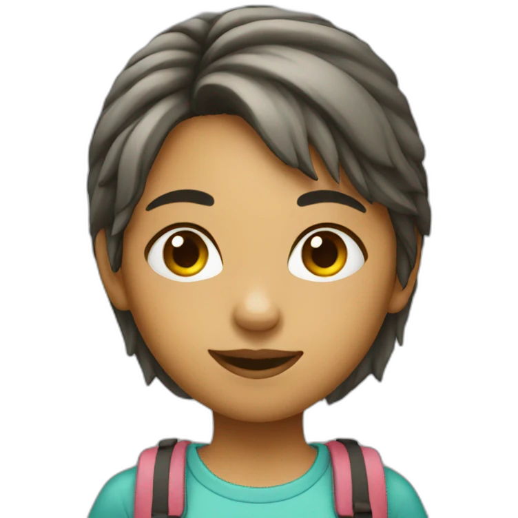 Girl with camera  emoji