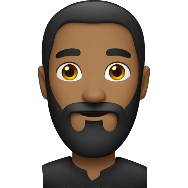 black beard emoji
