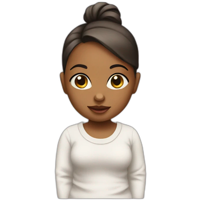 dollar female baby emoji