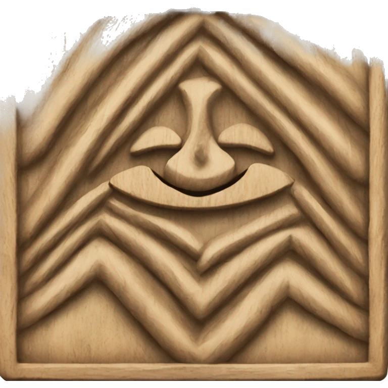 Ifa yoruba wooden board  emoji