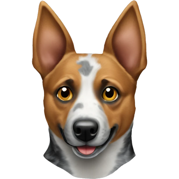 Australian cattle dog emoji