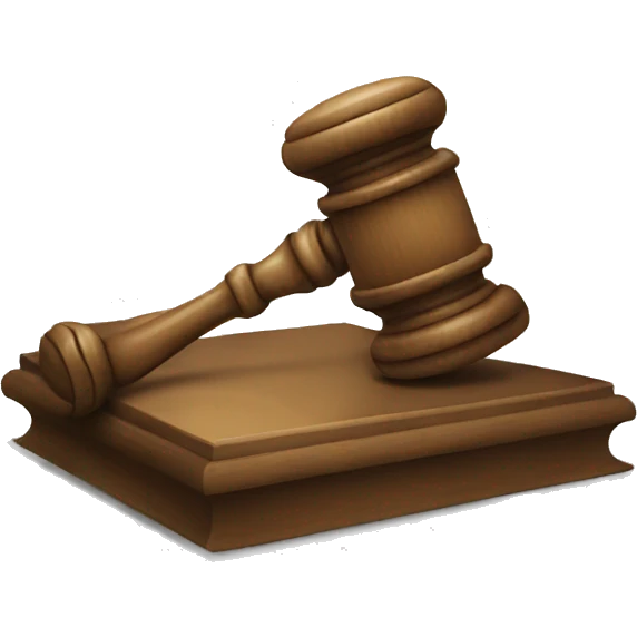 judge gavel emoji