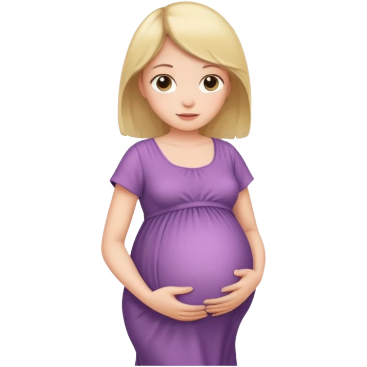 Pregnat girl emoji