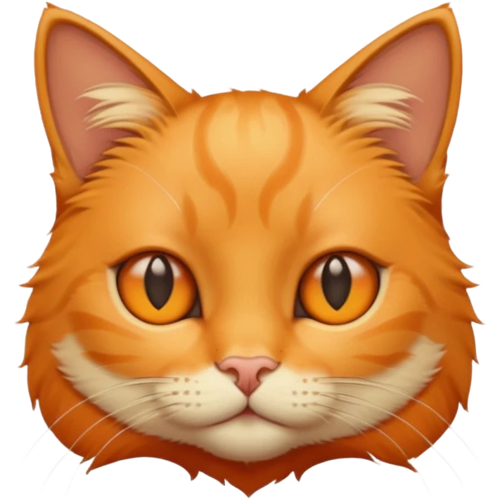 Cat with thin eyes  emoji