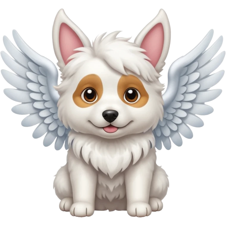 Perrito con alas emoji