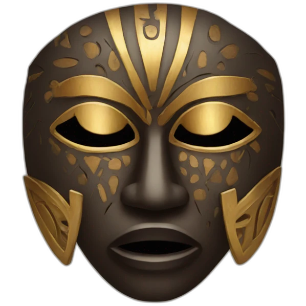 African mask emoji