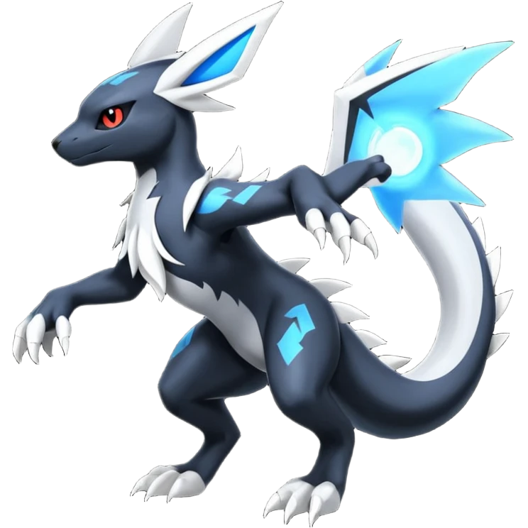 Salandit-Zekrom-Umbreon-Silvally-fusion (full body) emoji