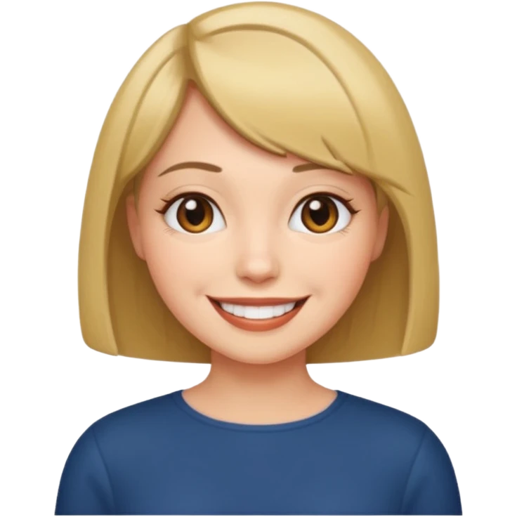 Bob cut emoji