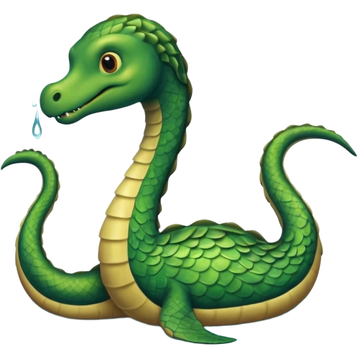 Loch Ness monster emoji