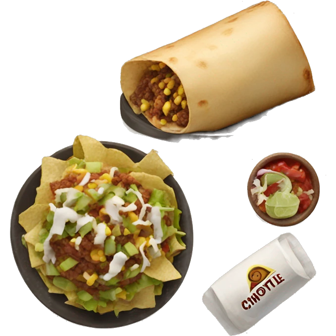chipotle meal emoji