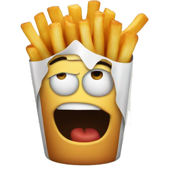 large fry emoji