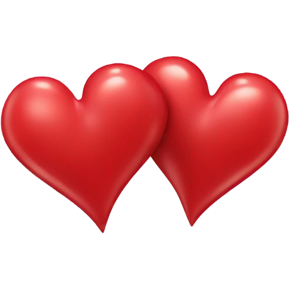 Red heart couple in love emoji