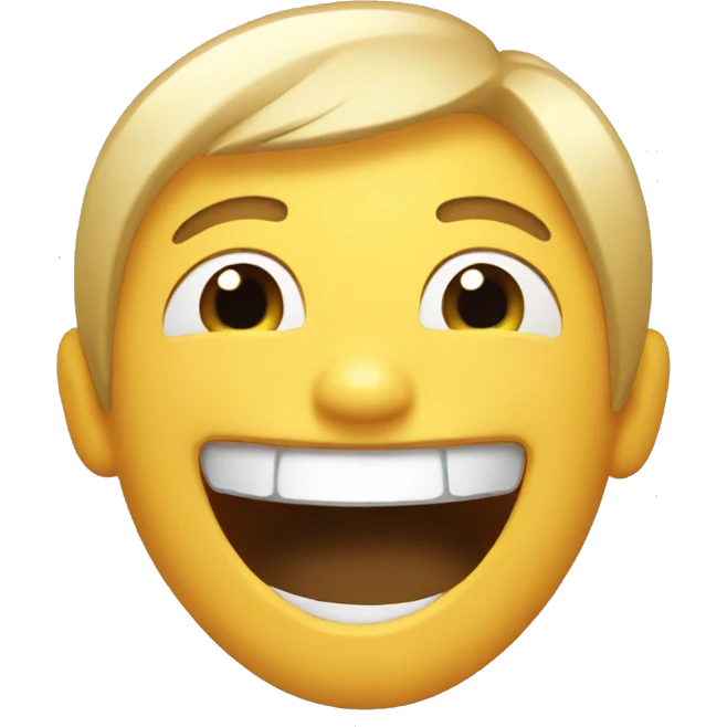laughing face emoji