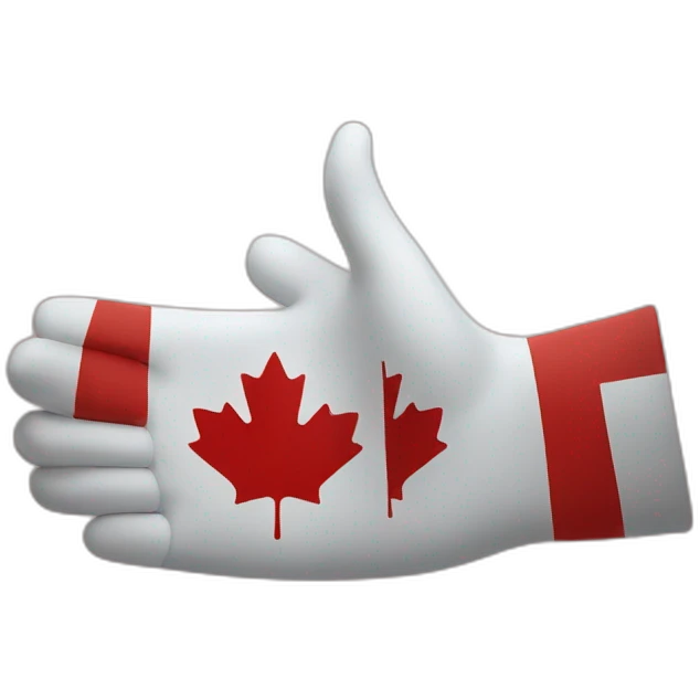 high fiving canada emoji