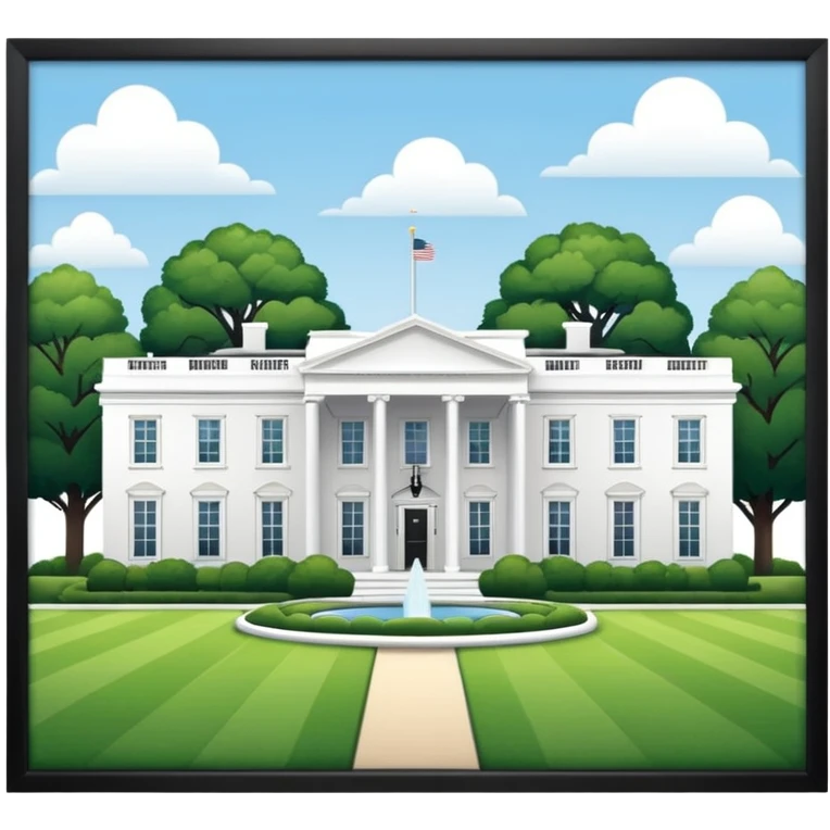 morden white house emoji